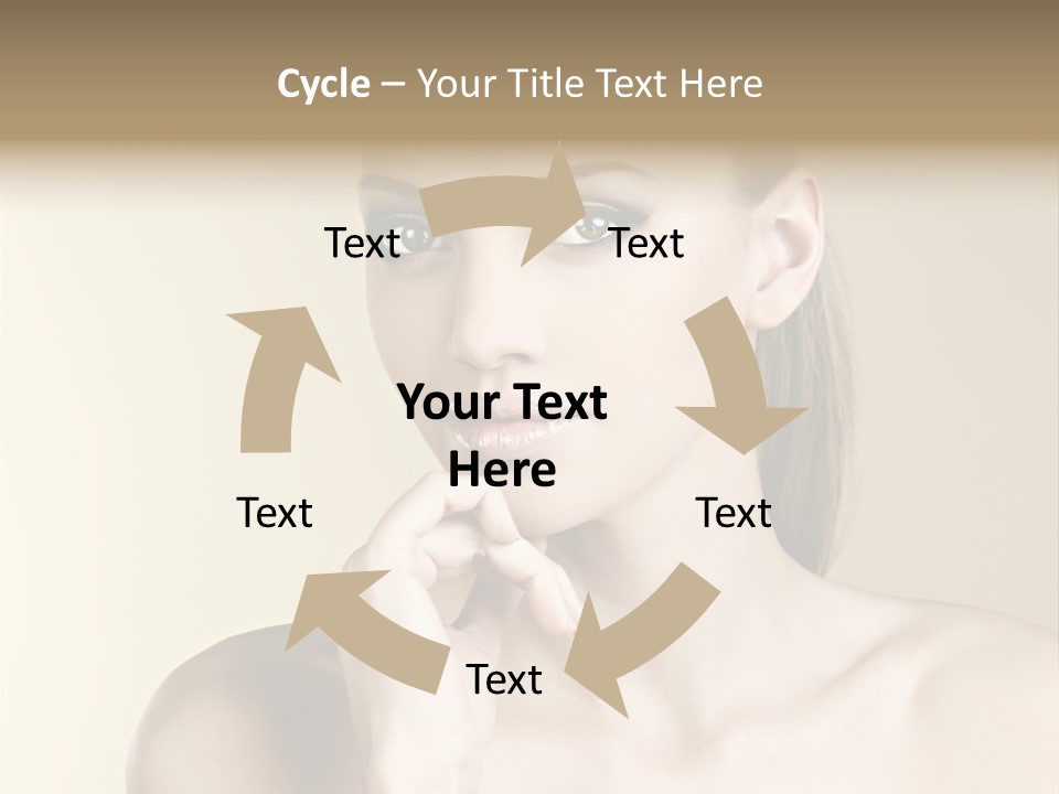 Beautiful Clear Female PowerPoint Template