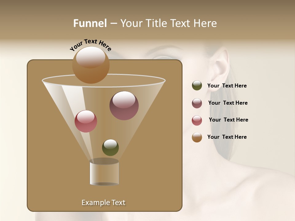 Beautiful Clear Female PowerPoint Template