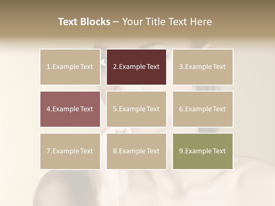 Beautiful Clear Female PowerPoint Template