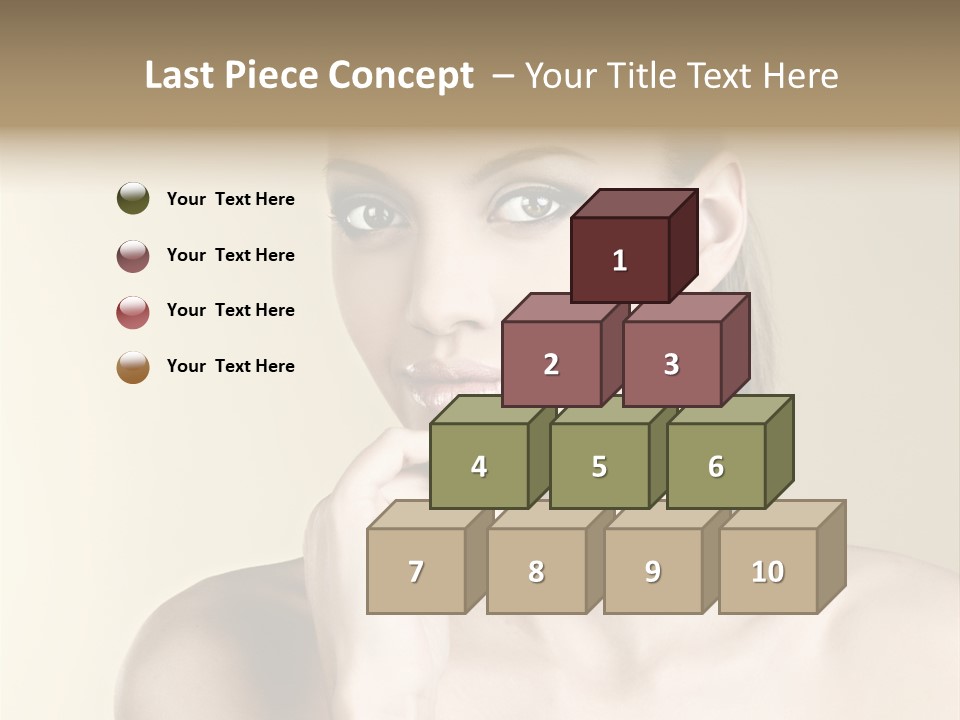 Beautiful Clear Female PowerPoint Template