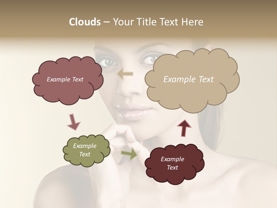 Beautiful Clear Female PowerPoint Template