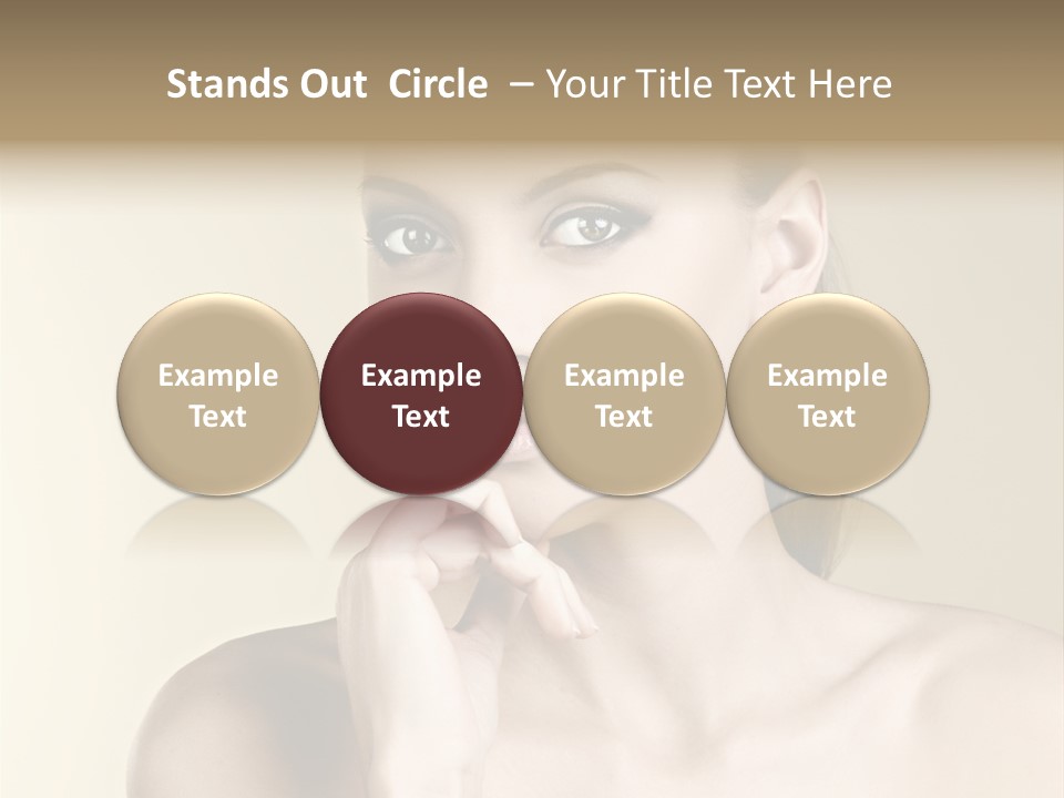 Beautiful Clear Female PowerPoint Template