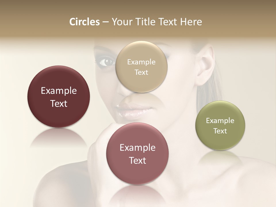 Beautiful Clear Female PowerPoint Template