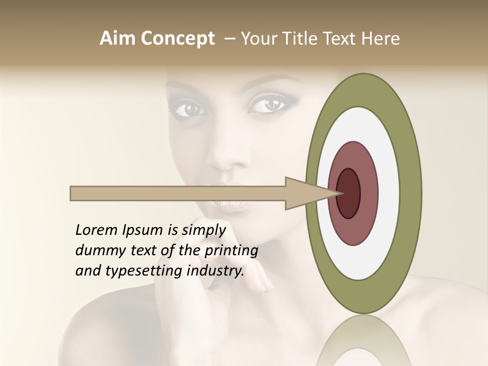 Beautiful Clear Female PowerPoint Template