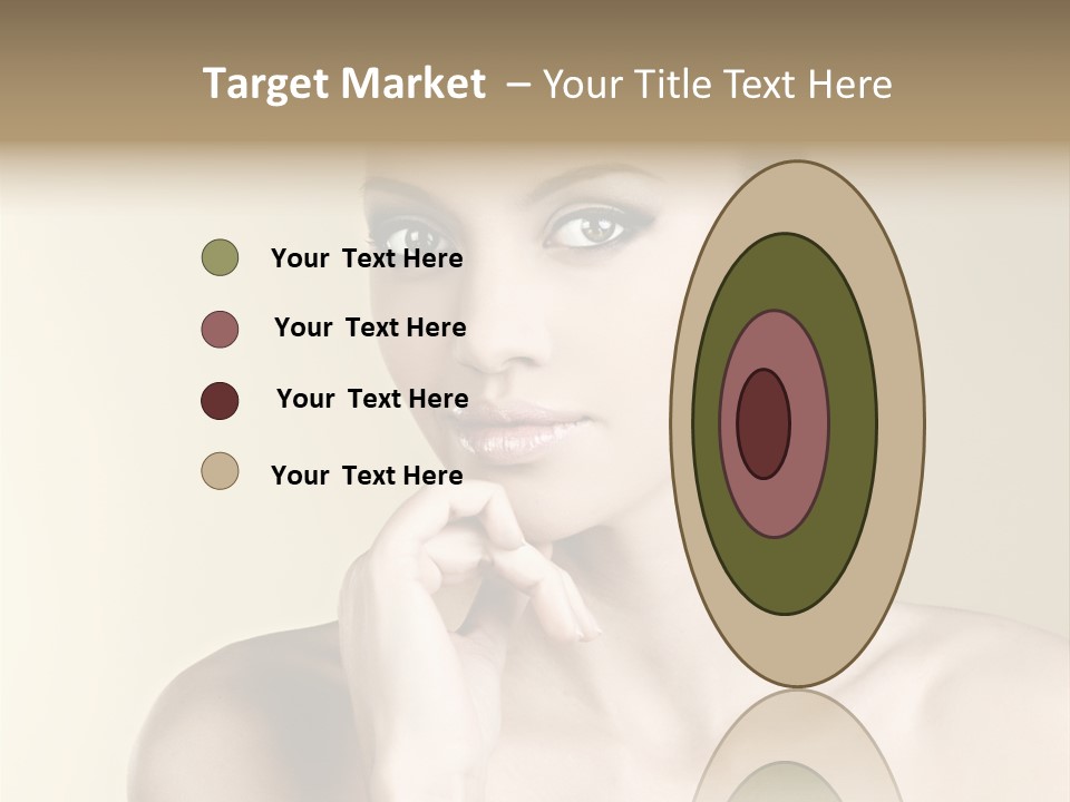 Beautiful Clear Female PowerPoint Template