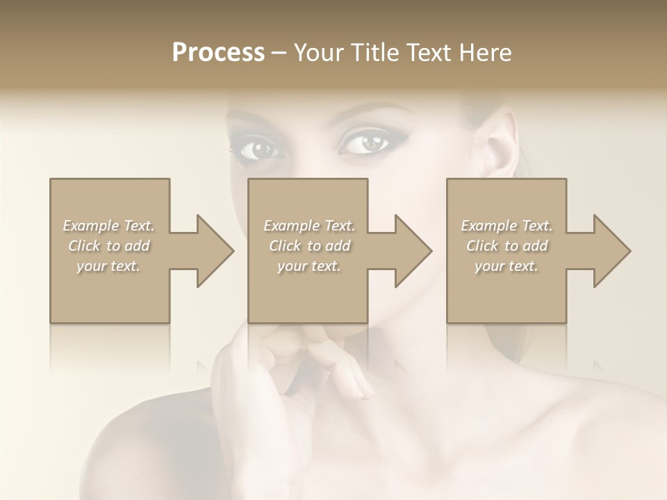 Beautiful Clear Female PowerPoint Template