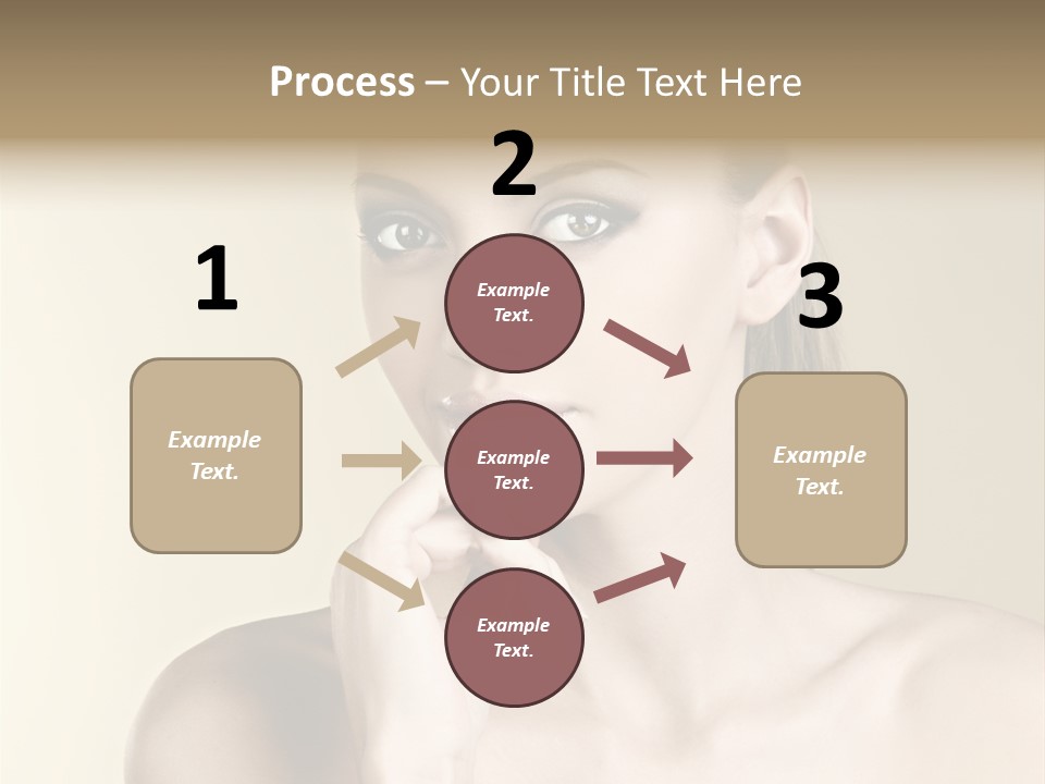 Beautiful Clear Female PowerPoint Template