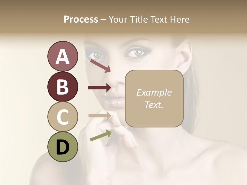 Beautiful Clear Female PowerPoint Template