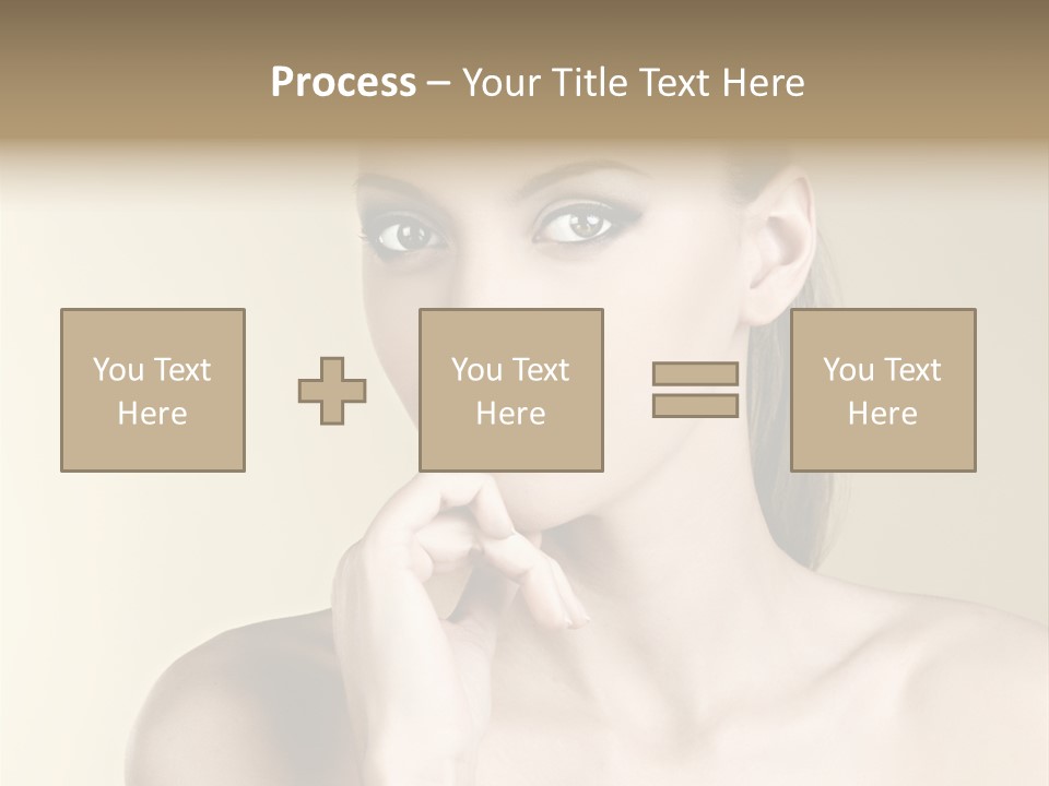 Beautiful Clear Female PowerPoint Template