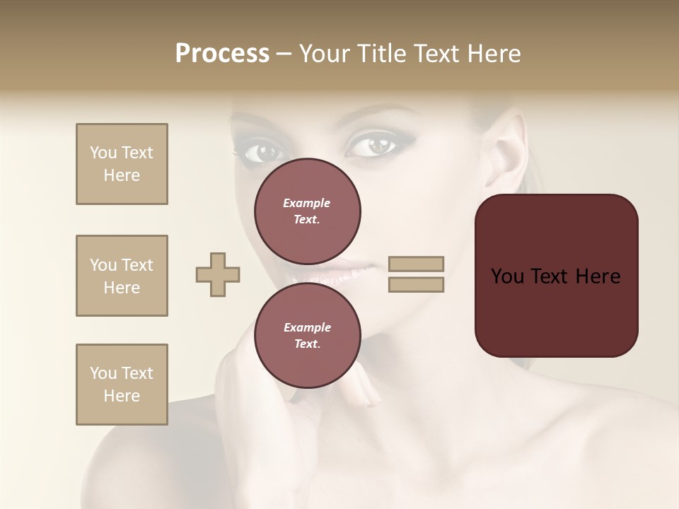 Beautiful Clear Female PowerPoint Template
