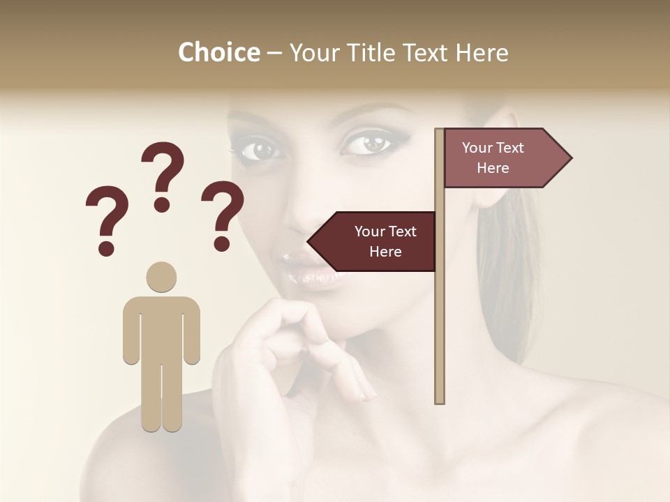 Beautiful Clear Female PowerPoint Template