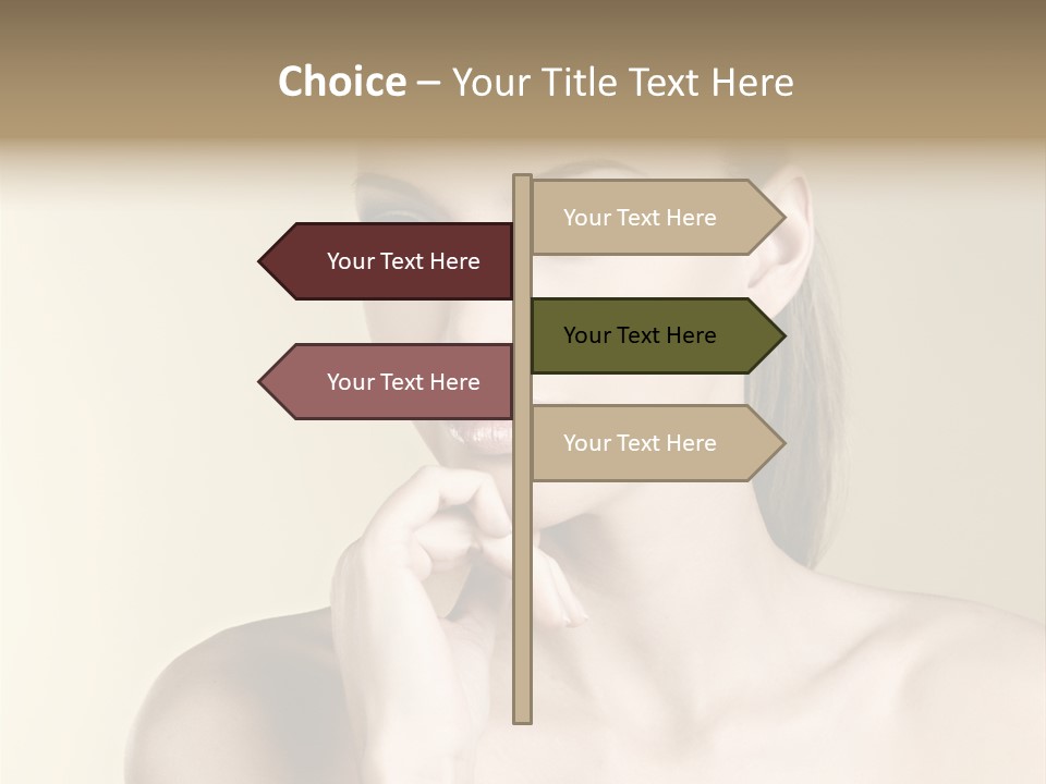 Beautiful Clear Female PowerPoint Template