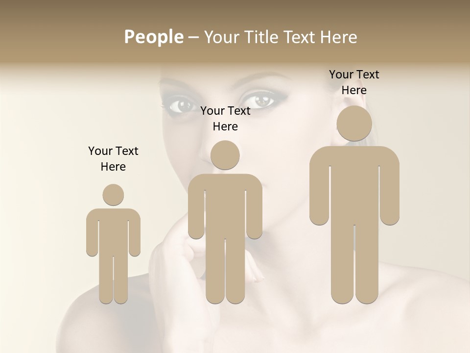 Beautiful Clear Female PowerPoint Template