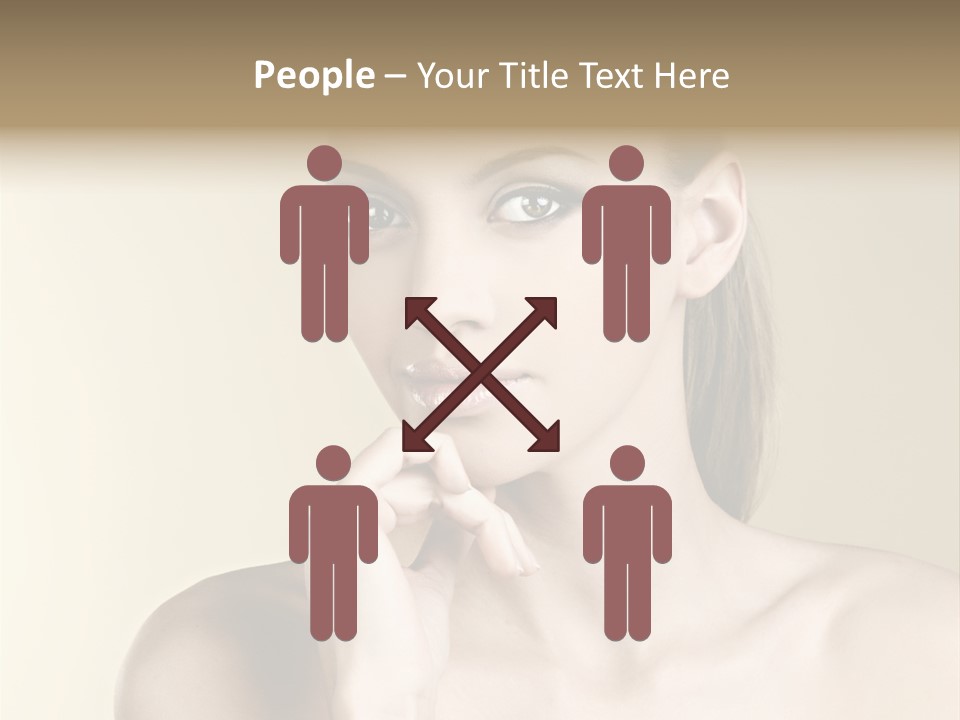 Beautiful Clear Female PowerPoint Template