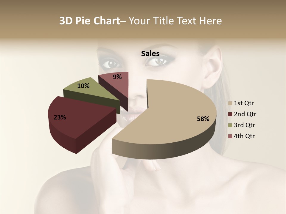 Beautiful Clear Female PowerPoint Template