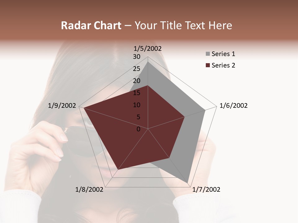 White Image Hand PowerPoint Template