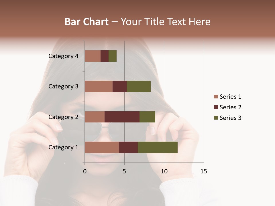 White Image Hand PowerPoint Template