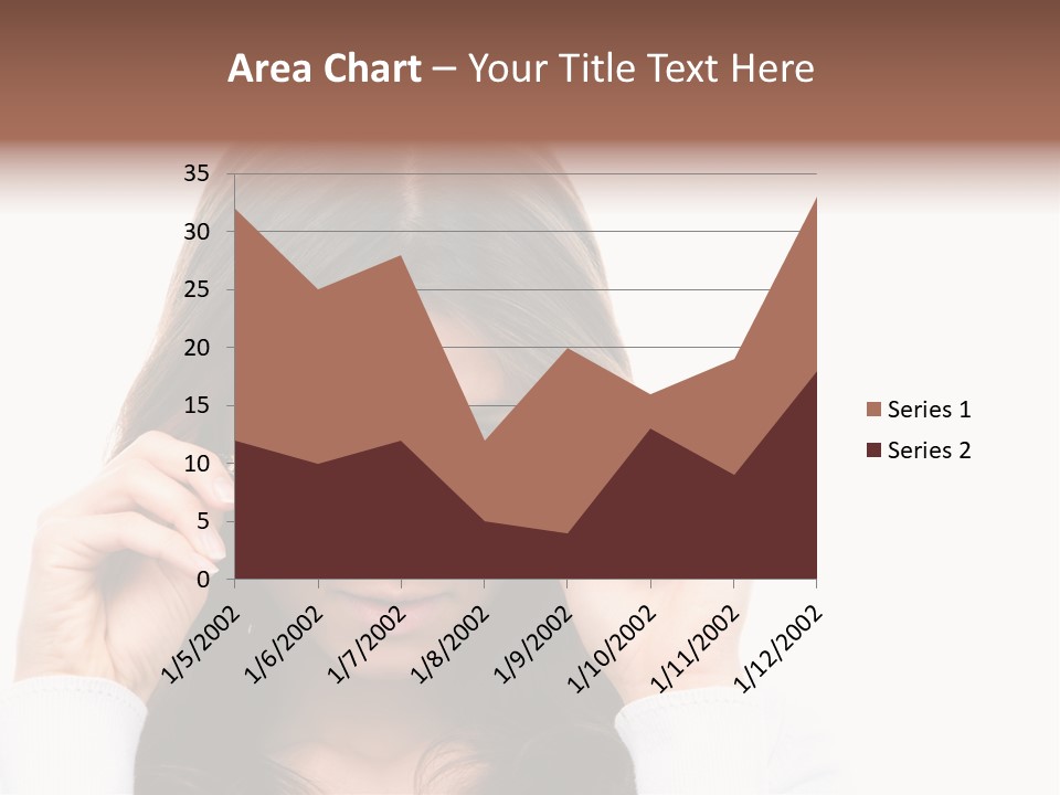 White Image Hand PowerPoint Template