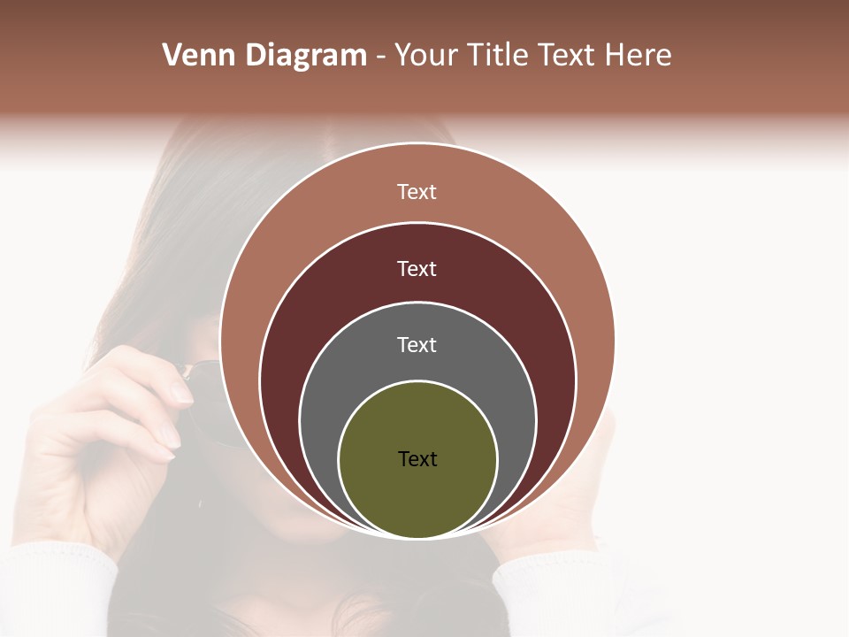 White Image Hand PowerPoint Template