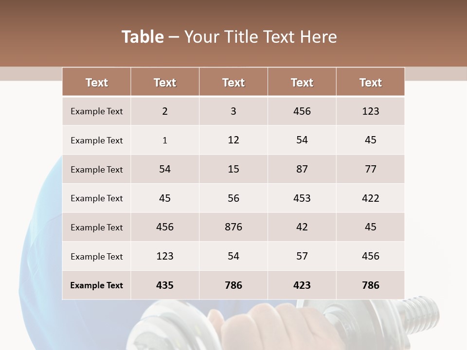 Stretch Vertical Man PowerPoint Template