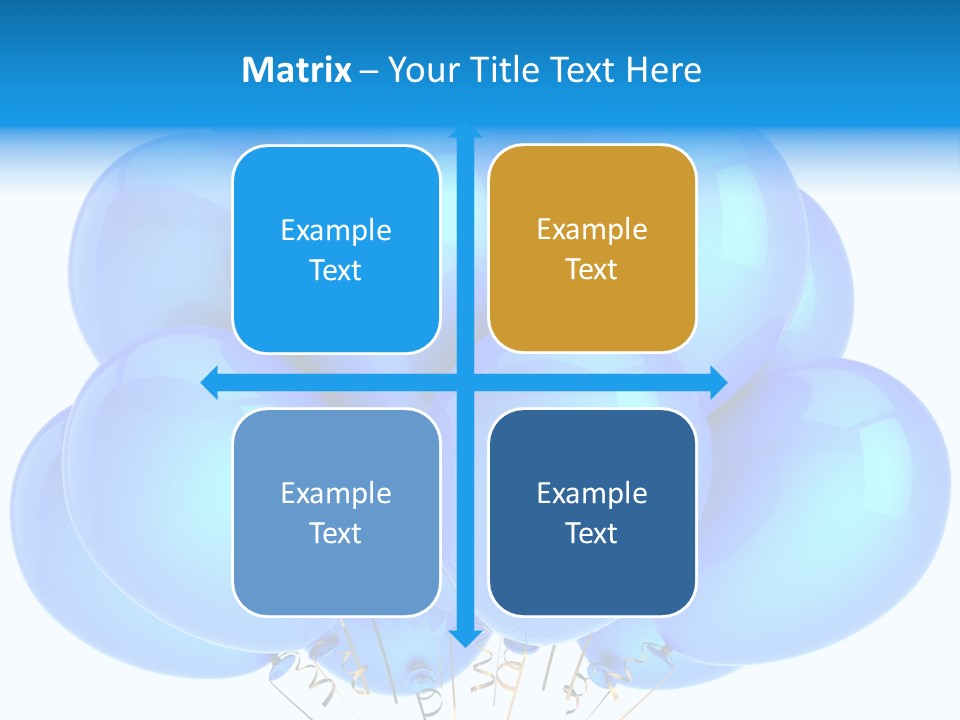 Symbol Marketing Gift PowerPoint Template