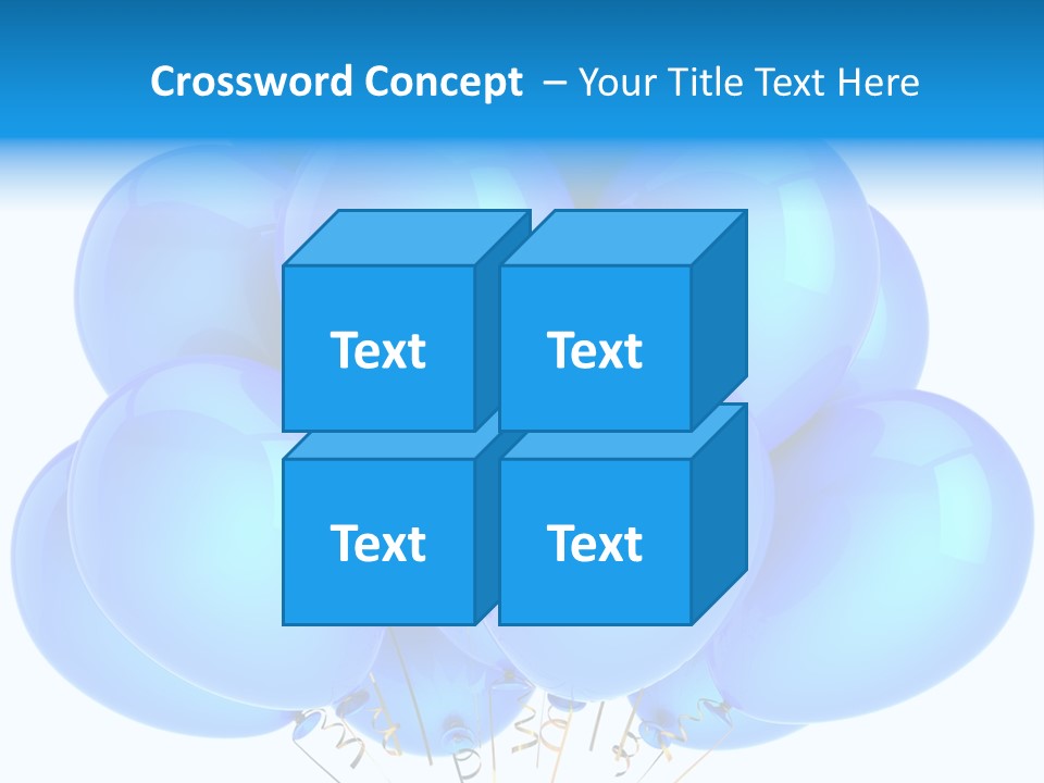 Symbol Marketing Gift PowerPoint Template