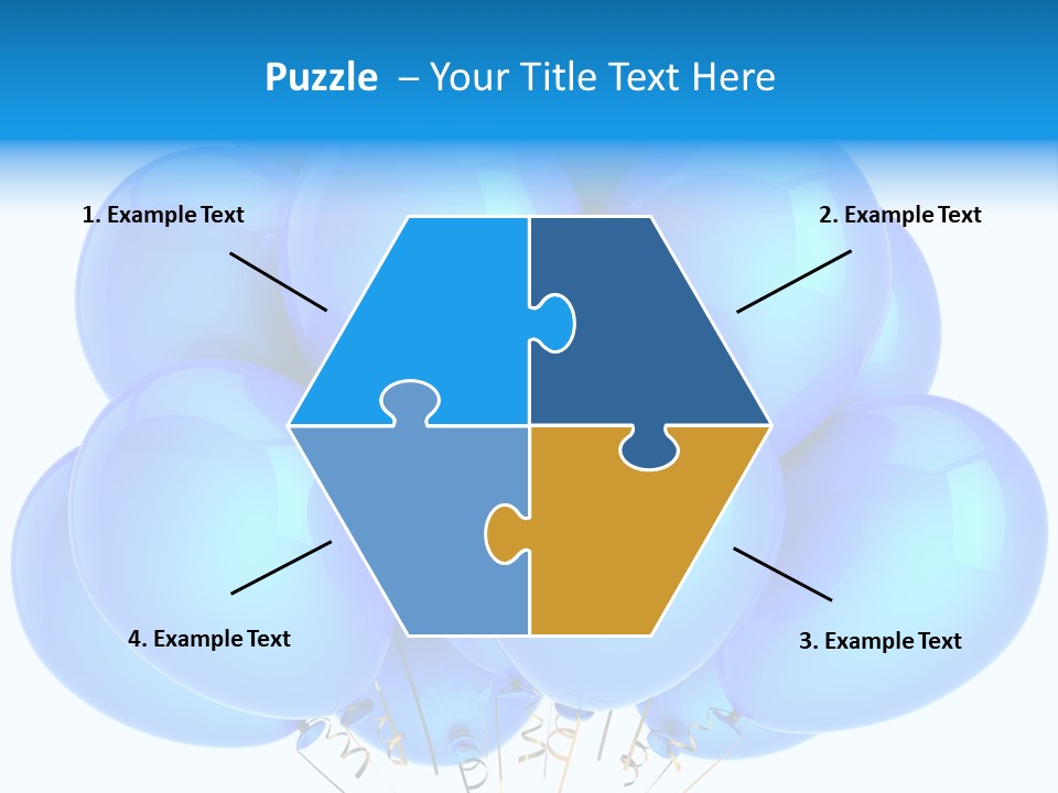 Symbol Marketing Gift PowerPoint Template