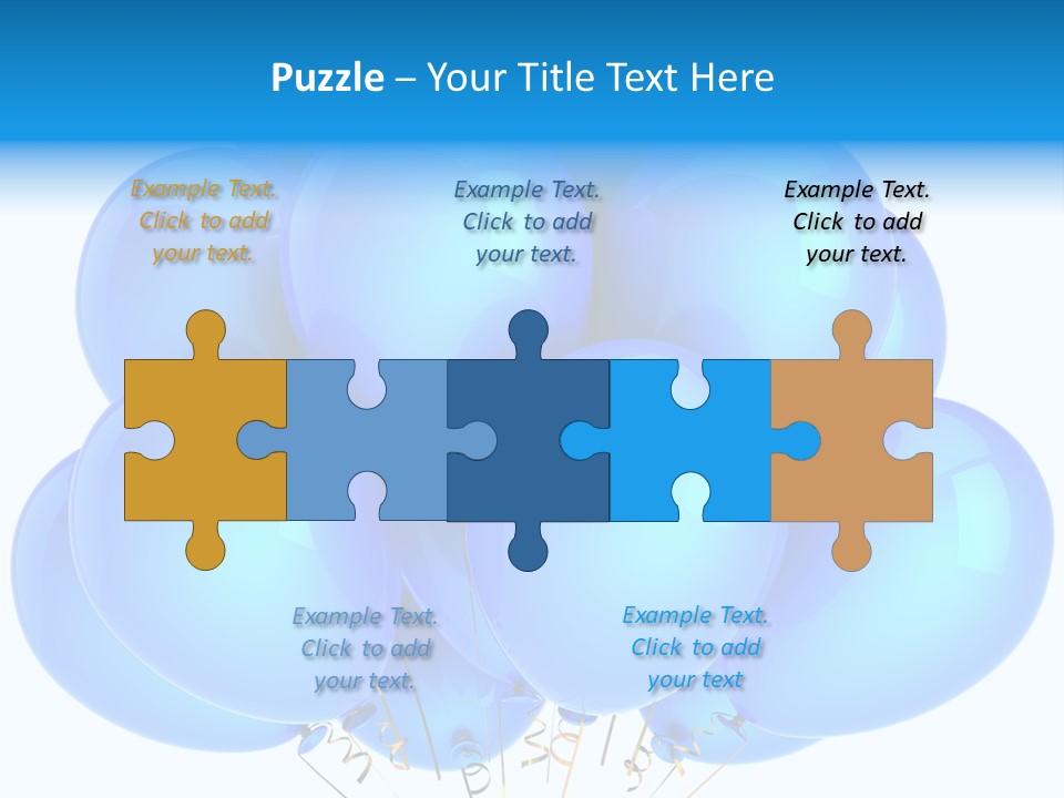 Symbol Marketing Gift PowerPoint Template