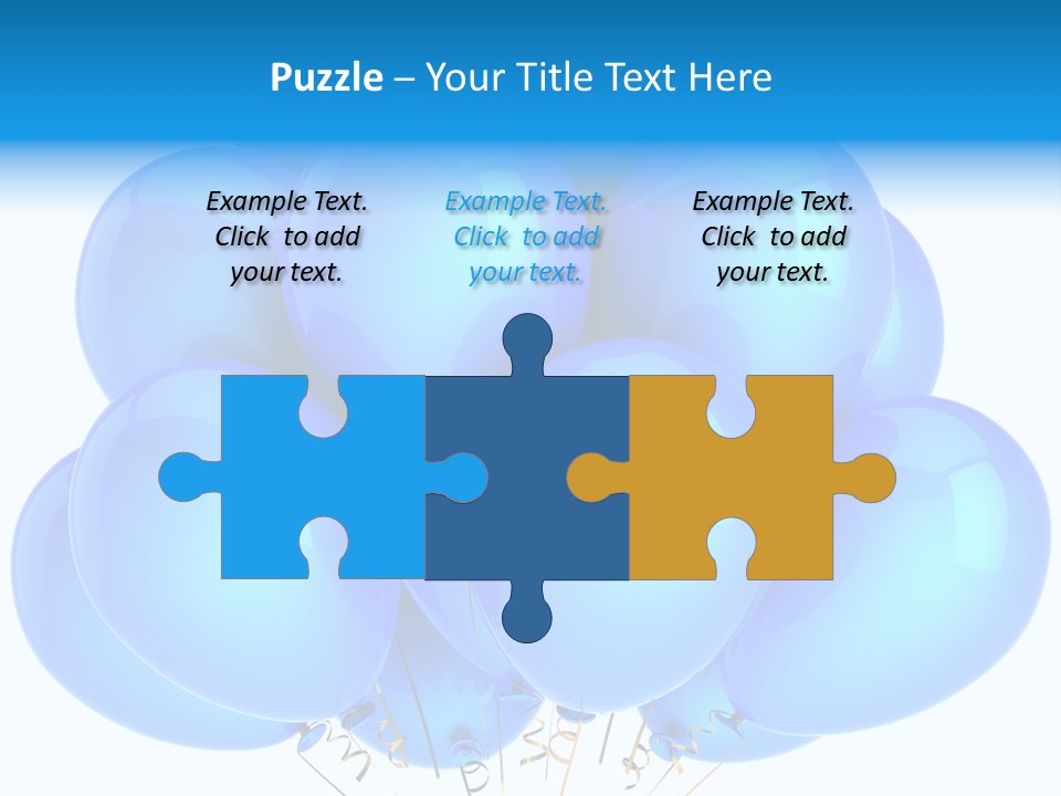 Symbol Marketing Gift PowerPoint Template