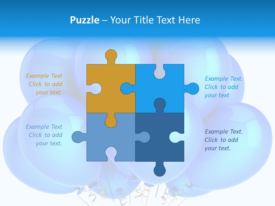 Symbol Marketing Gift PowerPoint Template