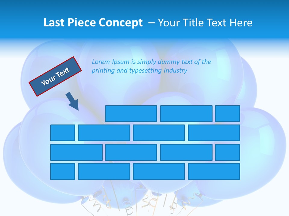 Symbol Marketing Gift PowerPoint Template