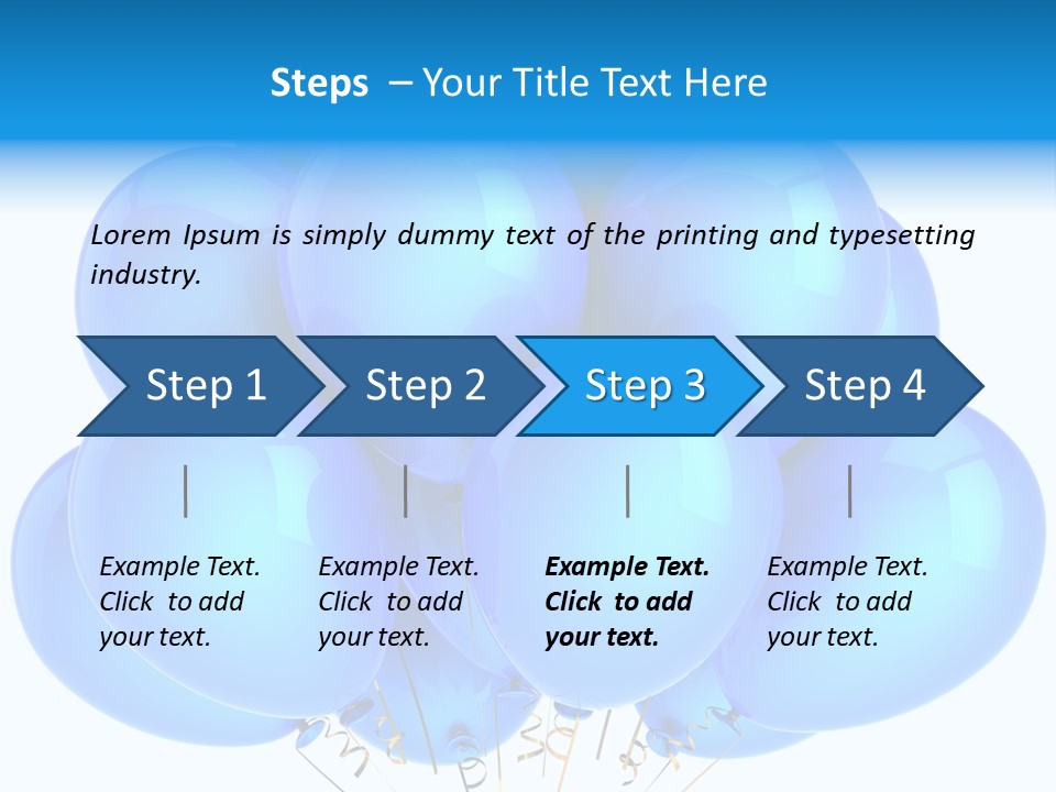 Symbol Marketing Gift PowerPoint Template