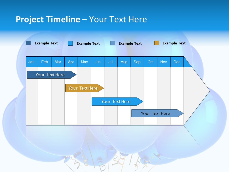 Symbol Marketing Gift PowerPoint Template