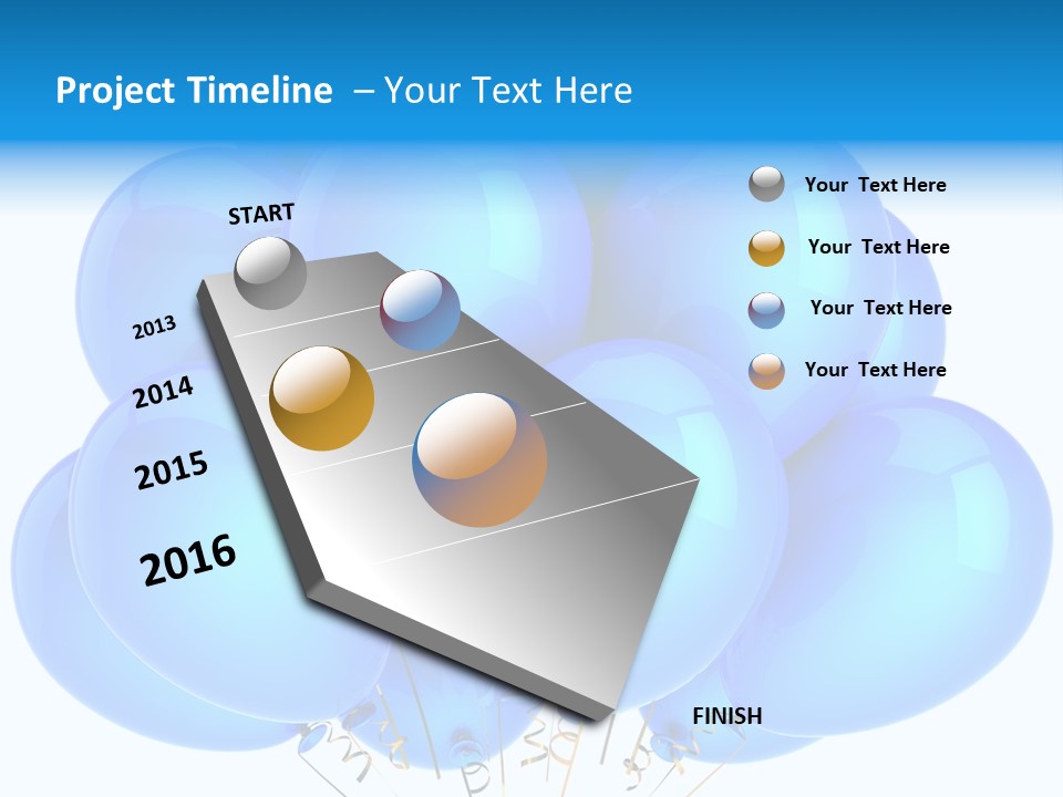 Symbol Marketing Gift PowerPoint Template