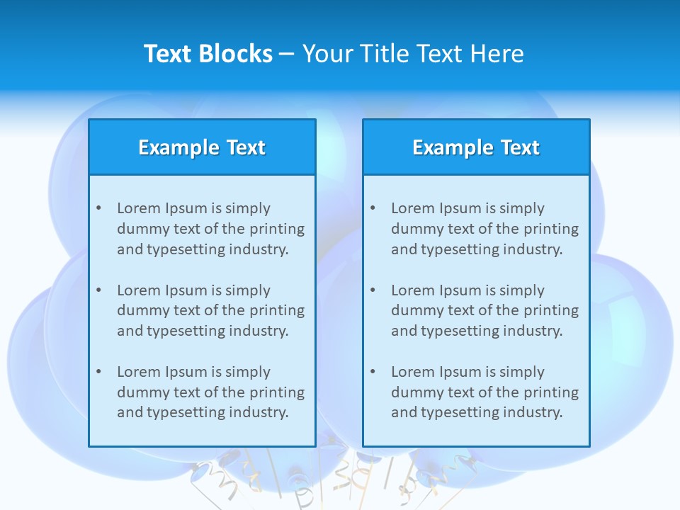 Symbol Marketing Gift PowerPoint Template