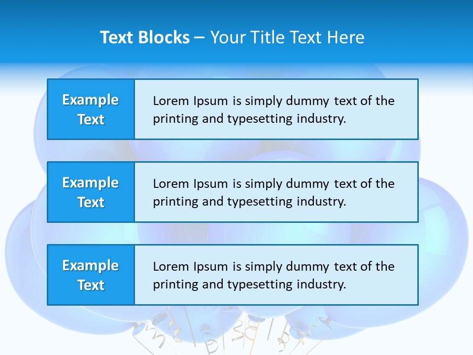 Symbol Marketing Gift PowerPoint Template