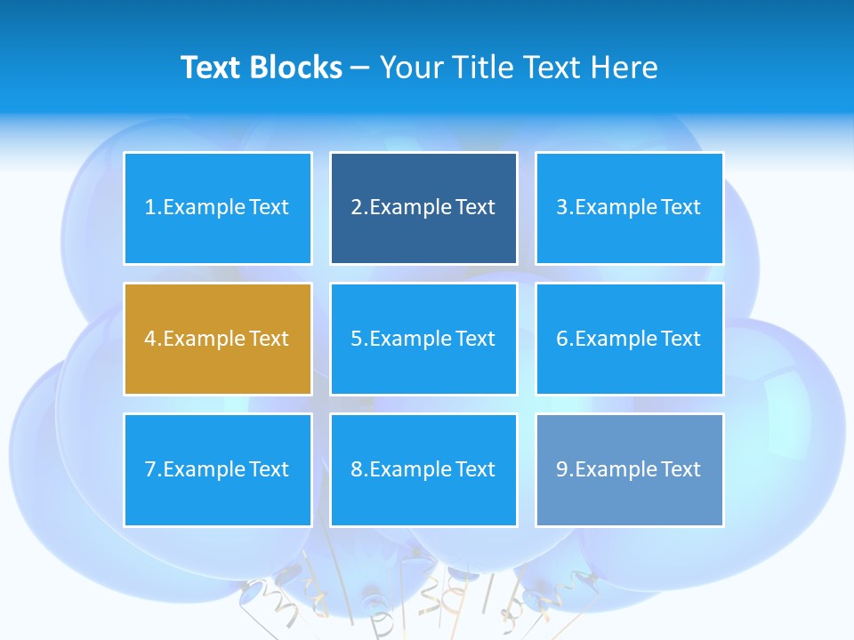 Symbol Marketing Gift PowerPoint Template