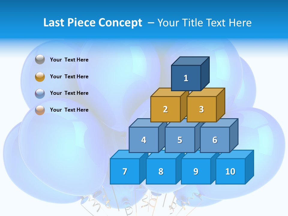 Symbol Marketing Gift PowerPoint Template