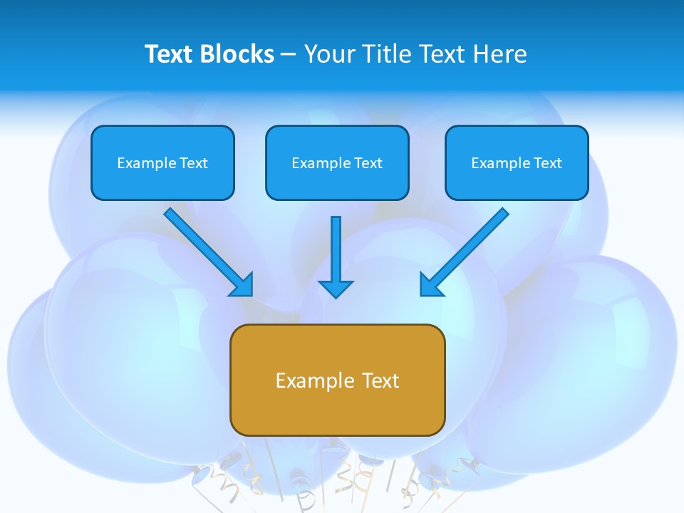 Symbol Marketing Gift PowerPoint Template