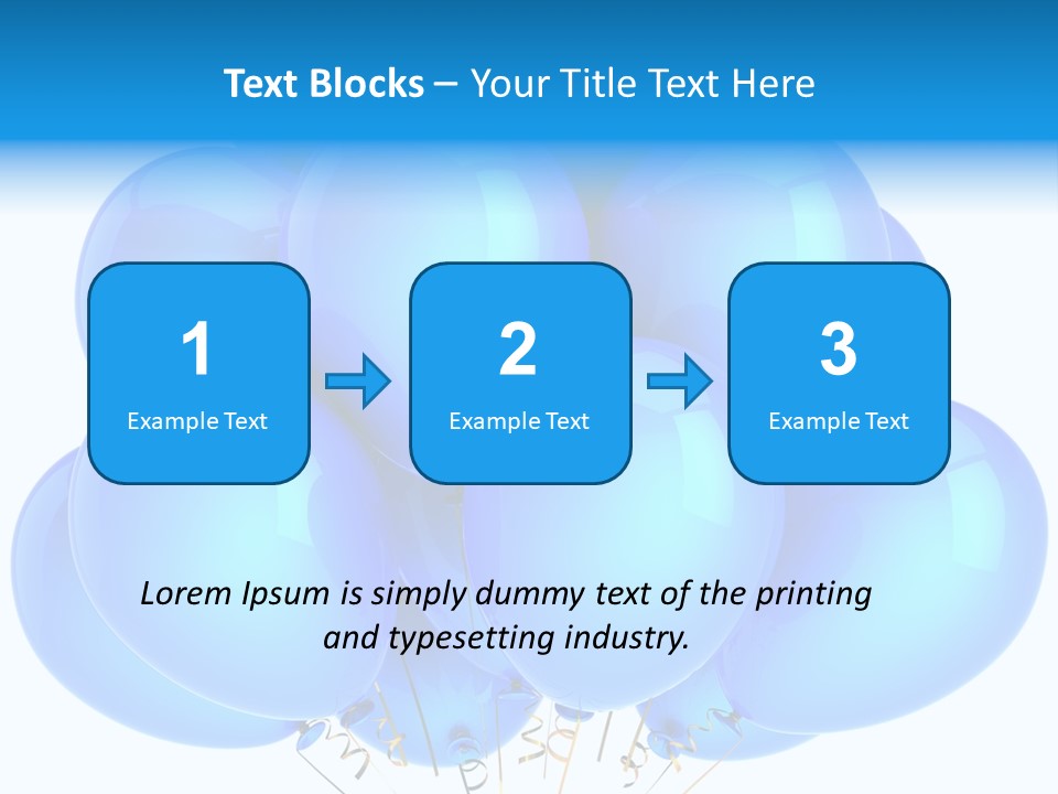 Symbol Marketing Gift PowerPoint Template