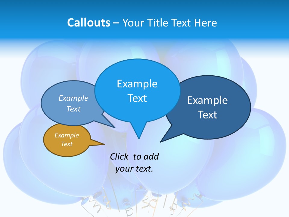 Symbol Marketing Gift PowerPoint Template