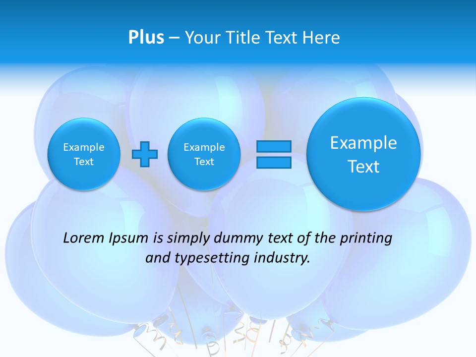 Symbol Marketing Gift PowerPoint Template