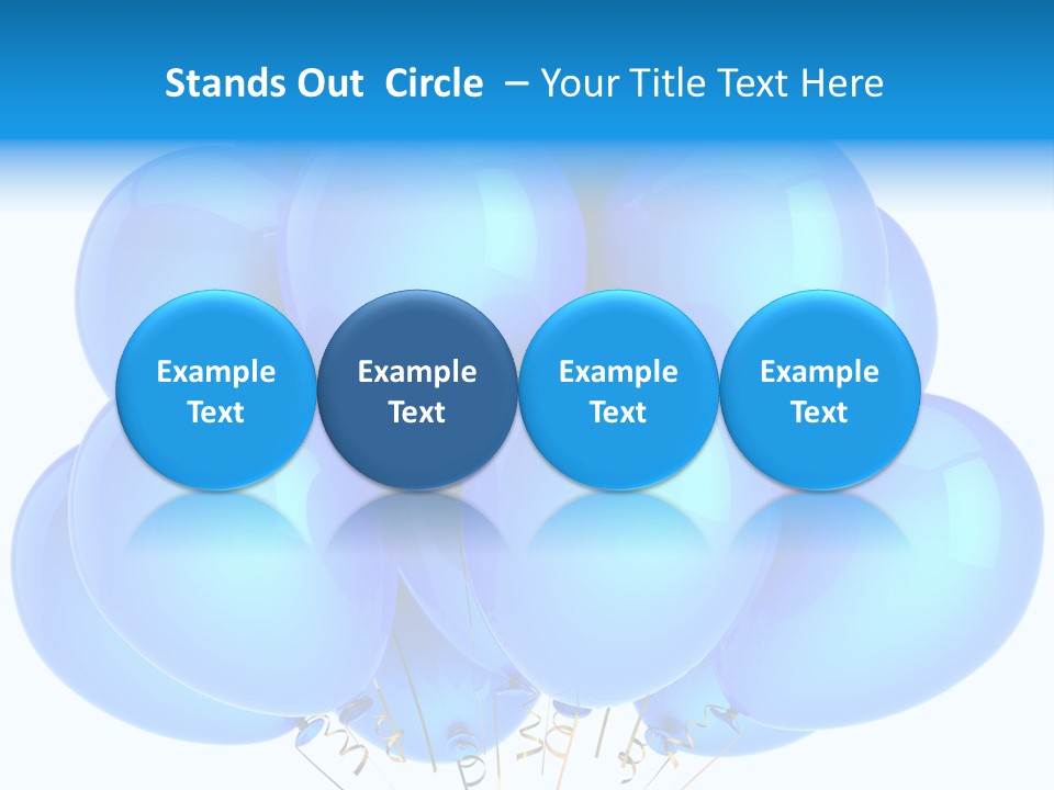 Symbol Marketing Gift PowerPoint Template