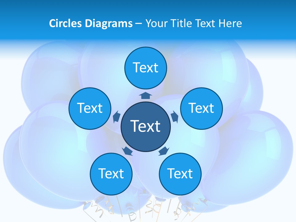 Symbol Marketing Gift PowerPoint Template