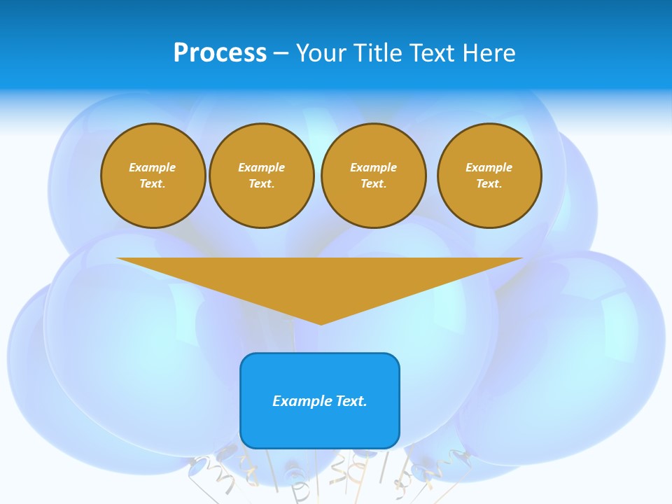Symbol Marketing Gift PowerPoint Template