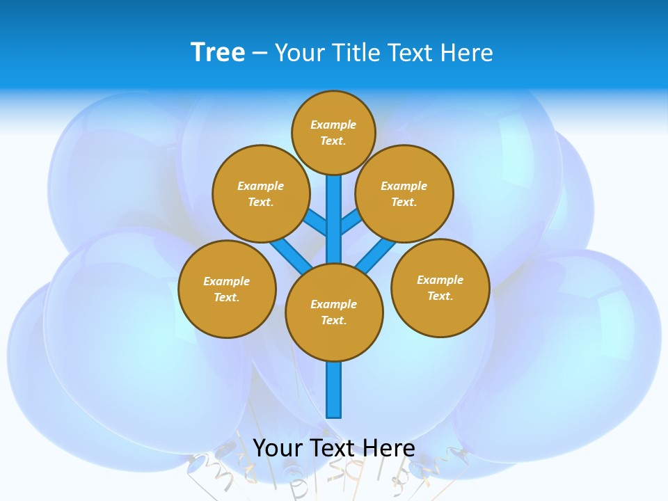 Symbol Marketing Gift PowerPoint Template