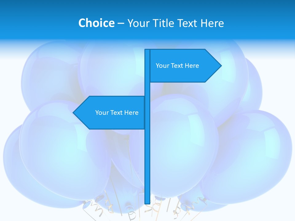 Symbol Marketing Gift PowerPoint Template