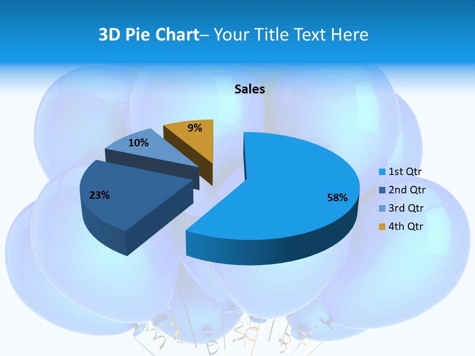 Symbol Marketing Gift PowerPoint Template