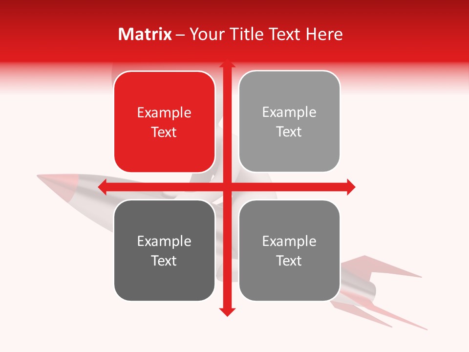Explosive Movement White PowerPoint Template