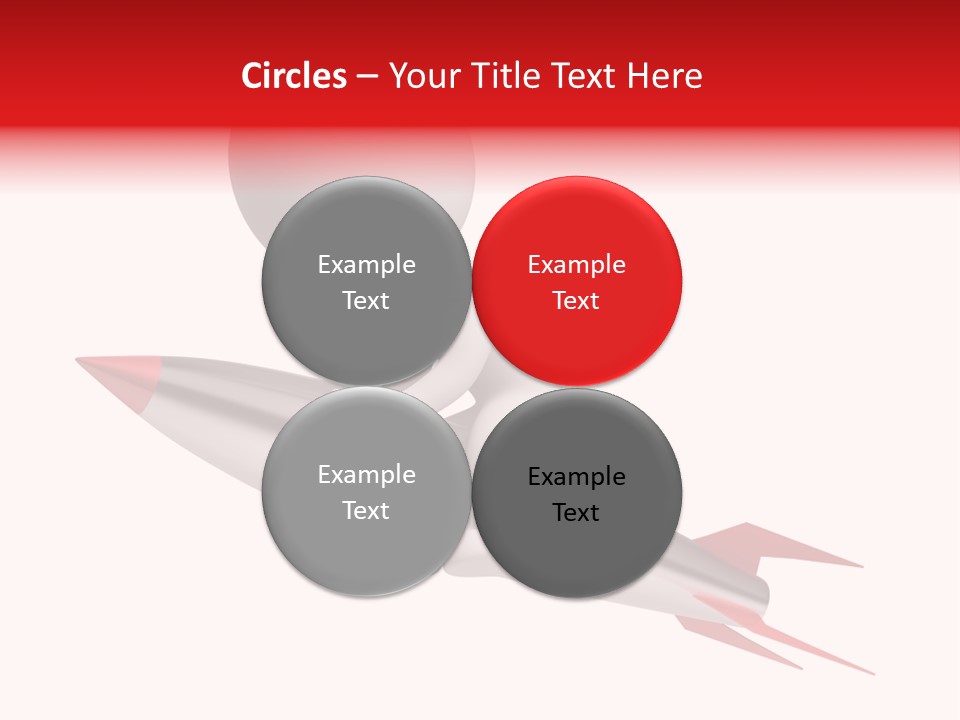 Explosive Movement White PowerPoint Template